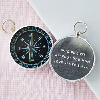 Personalised Engraved Father's Day Compass, 3 of 7