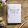 Personalised Happy Thoughts Foil Notebook, thumbnail 3 of 10