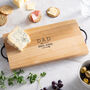 Personalised Engraved Handled Board Cooking Gift For Men Him, thumbnail 1 of 5