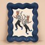 Cat Women Polka Dot Catsuit Art Print, thumbnail 1 of 2