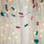 Crystal Christmas Garland, Handmade, thumbnail 10 of 12