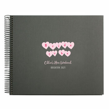 Personalised Hen Party Spiral Bound Book, 5 of 11