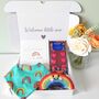 Rainbow Unisex New Baby Gift Set, thumbnail 1 of 8