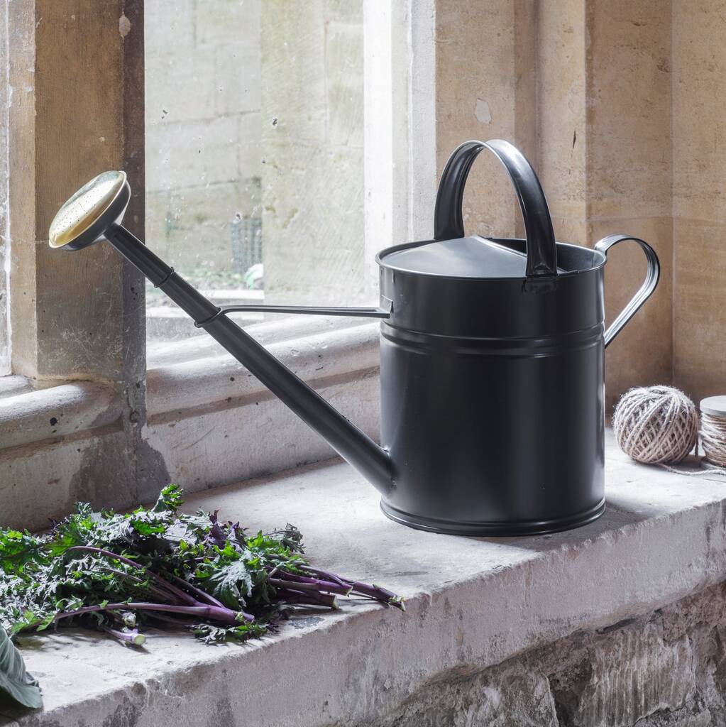 Galvanised Watering Can, 1 of 4