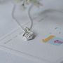Sterling Silver Bird House Necklace, thumbnail 4 of 10