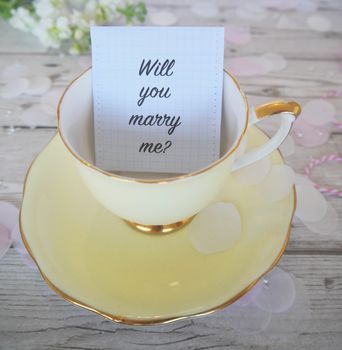 Will You Marry Me? Proposal Tea Gift Set, 5 of 6