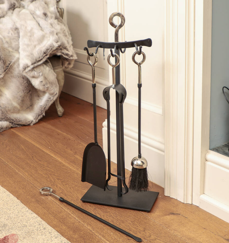 Ivory Fireplace Kindling Bucket By Dibor