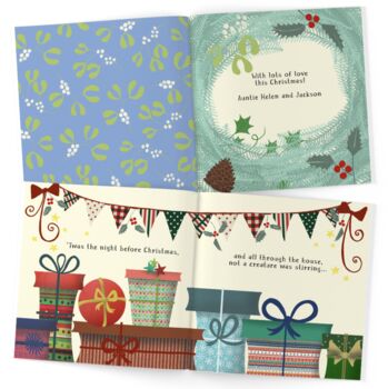 Personalised Christmas Eve Children's Book, 4 of 4