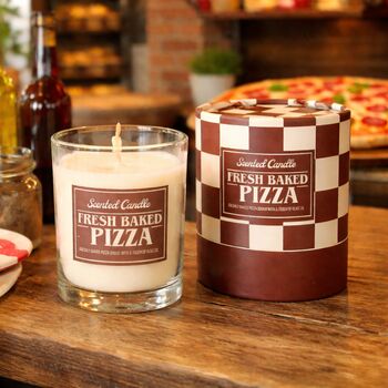 Fresh Baked Pizza Scented Candle Gift, 6 of 7
