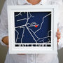 Personalised Where We Met, Location Map, thumbnail 4 of 10