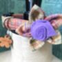 Cinnabar Tweed Dog Collar By Scrufts, thumbnail 1 of 3