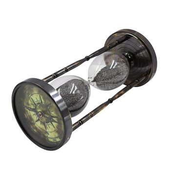 10 Minute Sand Timer With Compass On Both Ends, 2 of 11