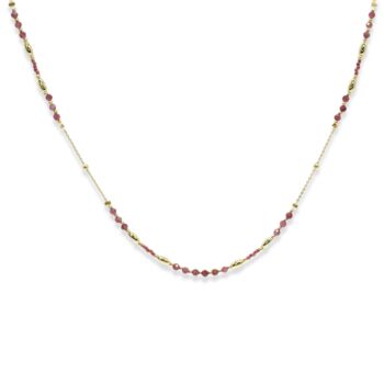 Horus Gold Plated Gemstone Necklace, 6 of 10