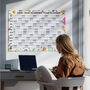 A1 Academic Wall Calendar 2025 2026, thumbnail 1 of 12