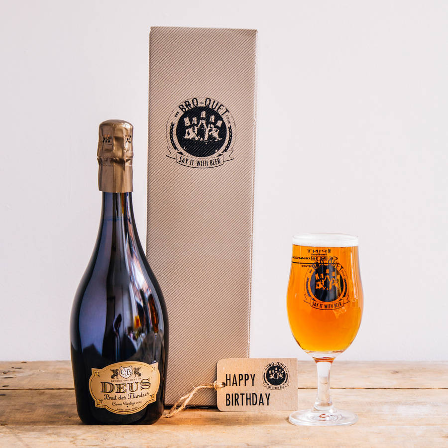 Luxury Champagne Beer Gift By Broquet