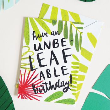 Plant Lover's Birthday Card, 2 of 6