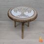 Wooden Gift For Mum,Tripod Table Featuring Celtic Tree Of Life, thumbnail 2 of 10