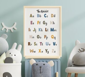 Alphabet Educational Print, 4 of 7