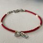 Liverpool Football Fan Bead Bracelet With Charms, thumbnail 2 of 4