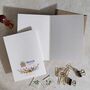 Set Of Six Pink, Orange And Yellow Floral Notecards And Envelopes, thumbnail 6 of 11