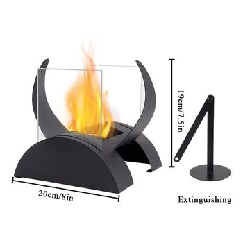 Bioethanol Tabletop Fireplace Pits Heater, 5 of 5