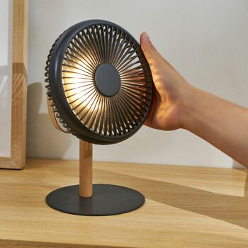 Gingko Beyond Portable And Detachable Desk Fan/ Light, 5 of 12