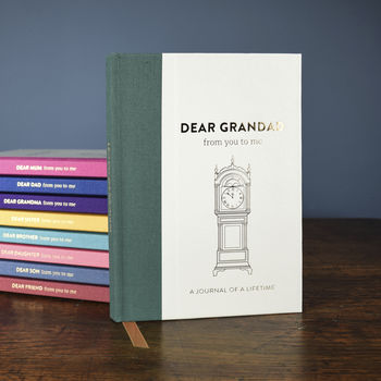 Timeless Collection 'Dear Grandad' Memory Journal, 12 of 12