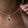 Tiny Celestial Locket Necklace, thumbnail 7 of 12