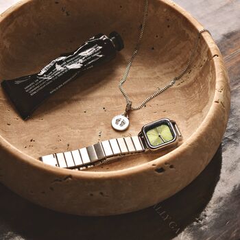 925 Sterling Silver Baby Footprint Charm Necklace Meaningful New Mum Gift, 4 of 6