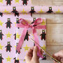 You're Super, Daddy Bear Father's Day Wrapping Paper, thumbnail 10 of 10