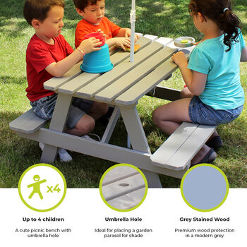 Childrens Picnic Table, 2 of 6