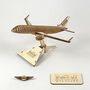 Airbus A320 Ceo Winglet Model Plane Personalised Wooden Kit, thumbnail 2 of 12