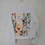 Floral Bridal Jacket With Pearls, thumbnail 6 of 6