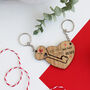 You Hold The Key To My Heart Valentine's Keyring Set, thumbnail 2 of 5