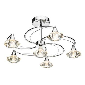 Six Light Chandelier, 7 of 9