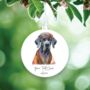 Personalised Great Dane Hippie Dog Decoration, thumbnail 2 of 2