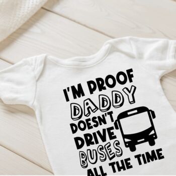 Baby Announcement | I’m Proof Daddy Doesn’t Drive Buses, 3 of 3