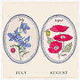 Personalised Birth Flower Print, thumbnail 7 of 9
