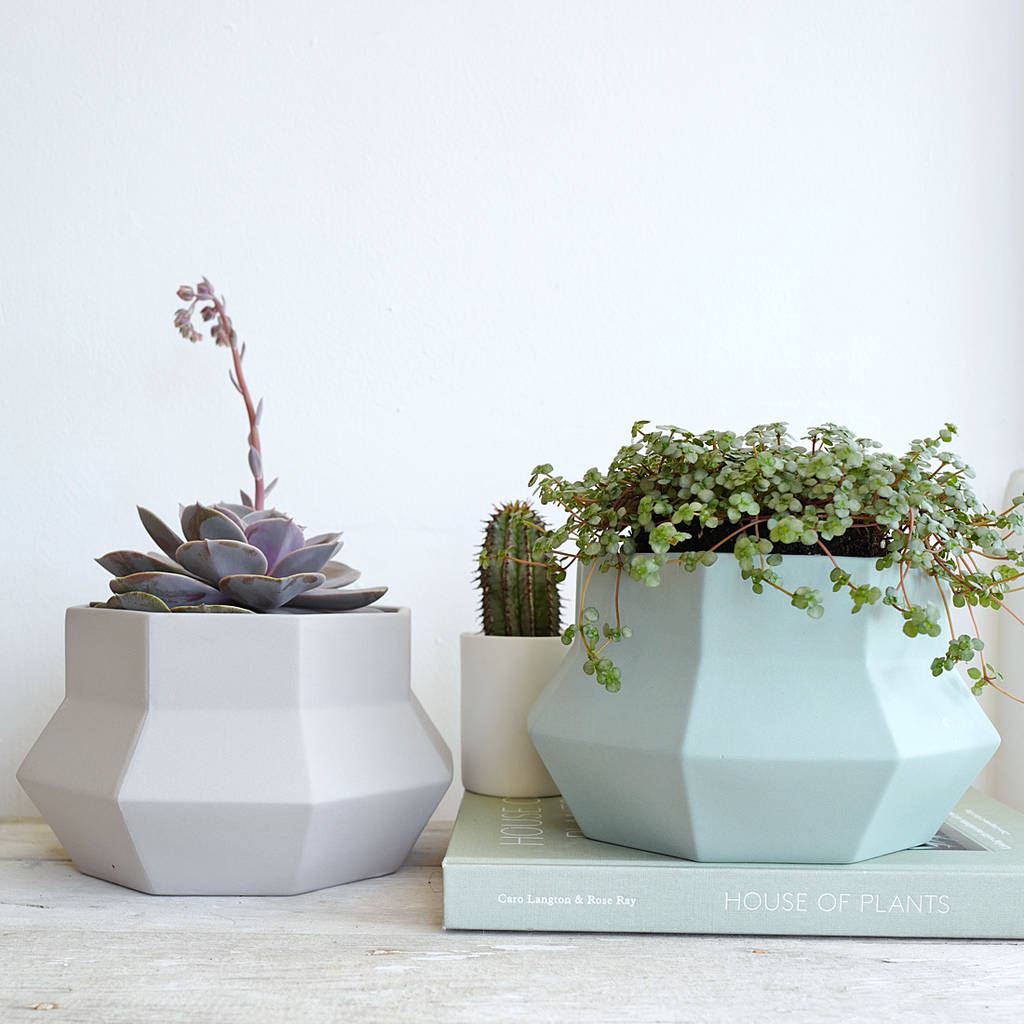 Geometric Plant Pot