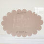 Personalised Wedding Or Baby Shower Sign, Scallop Cloud, thumbnail 1 of 8