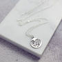 Anniversary Sterling Silver Initial Necklace, thumbnail 6 of 12