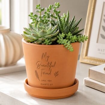 Personalised Friendship Flower Pot, 4 of 11