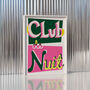 Club De Nuit Retro Music Art Print, thumbnail 10 of 11