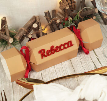 Personalised Diy Fillable Christmas Cracker, 5 of 8