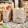Set Of Two Khaki Garden Storage Bags, thumbnail 1 of 6
