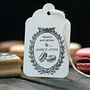 Macarons Personalised Rubber Stamp, thumbnail 4 of 6