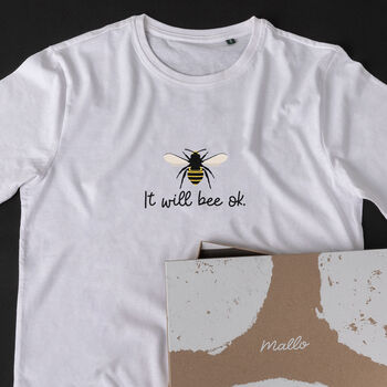 ‘It Will Bee Ok’ Positivity T Shirt For Her, 2 of 5
