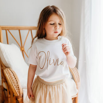 Personalised Name Children's T Shirt, 3 of 8