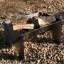 Flat Pack Portable Metal Firepit With Optional Ash Tray, thumbnail 2 of 9