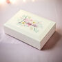 Personalised Floral Wooden Jewellery Box, thumbnail 4 of 6